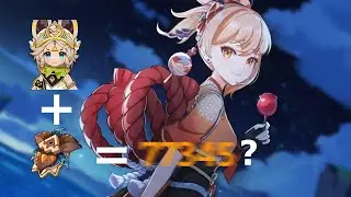 Yoimiya with Kachina scroll cinder artifact as flex...? (Pre-Xilonen) | Genshin Impact