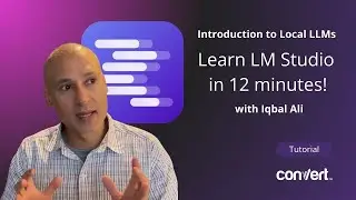 Introduction to Local LLMs (LM Studio Tutorial) | Iqbal Ali