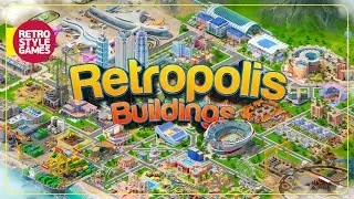 Megapolis Builder - Isometric City Builder 3D Sprites Pack - Available to Download for Sim Game