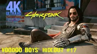 Cyberpunk 2077 Voodoo Boys' Hideout | Gimme Danger | No HUD PC Gameplay Level 17 Nomad