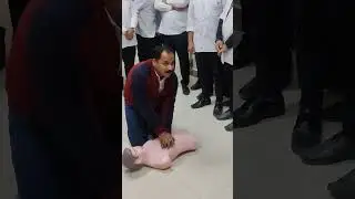 How to do CPR on an adult ( Ages 12 and older ) Cardiopulmonary Resuscitation#shorts #cpr #mbbs