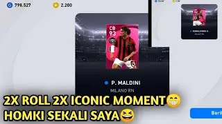 2X ROLL 2X ICONTOL HOMKI SEKALI SAYA😂 + GAMEPLAY QUARTED MILAN😁