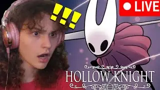 🔴THESE BOSSES ARE HARD!!! | HOLLOW KNIGHT FIRST PLAYTHROUGH LIVE