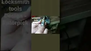 New locksmith tools for Cisa. Rotor pick.