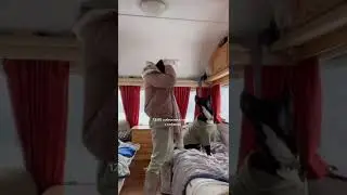 КАК ПРОХОДИТ УТРО ЗИМОЙ В ДОМЕ НА КОЛЁСАХ 🥶🚐