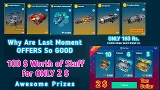 War Robots. Event Last Day Offers are the Best. Record Breaking Deal. 100$ Worth Stuff for Only 2$.