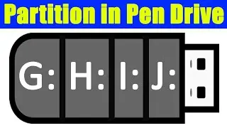 कमाल की ट्रिक: पेन ड्राइव में पार्टीशन कैसे बनाएं - How to Create Partition in Pen Drive