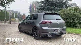 VW Golf 7.5 R | RCP Exhausts | De-Cat Downpipe