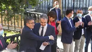 Zapatero en el décimo aniversario del fin de ETA: 