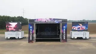 Quick Setup of 8-Meter Mobile Stage Trailer ST315