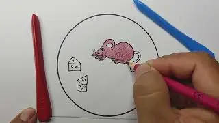 How to Draw a Mouse Using Number 4