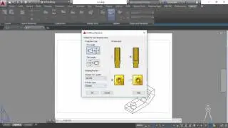 Creating 2D layout views from 3D drawing