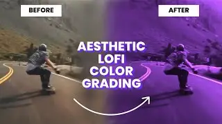Aesthetic Lo-fi type Pure Violet Color Grading (CC) | Alight Motion | 