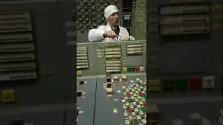 Экскурсия на ЧАЭС. Центр управления третим энергоблоком (Чернобыль,  Chernobyl)