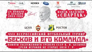 ЦСКА (Москва) - ФК Ростов (Ростов-на-Дону). Группа Б. 1-й тур.