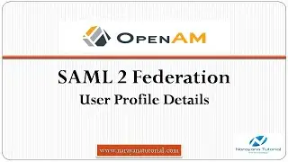 OpenAM SAML2 User Profile Details. #saml2 #saml #openam #sso