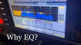 Why EQ?? - Live Vocal Example With The Behringer X32 Rack