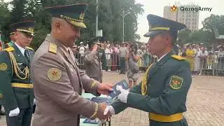 Құрлық әскерлерінің әскери институтын #офицерлердің кезекті легі бітіріп шықты