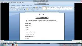 Cs101 Assignment 2 2020 complete solution correct with Detail sir Sufyan