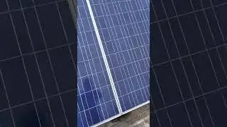 Producție panouri fotovoltaice iarna / Production of photovoltaic panels in winter