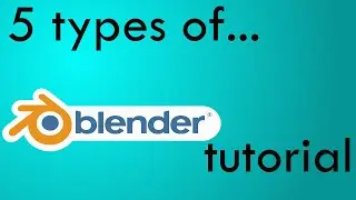5 Types Of Blender Tutorial