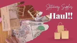 Yes, I'm VERY Late!!! | January 2023 Stationary Haul