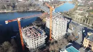 ЖК Акватория - ход строительства февраль 2023
