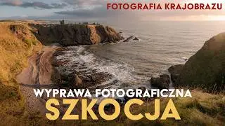 Fotografia krajobrazowa w Szkocji. Zamek Dunnottar Castle o wschodzie słońca. Fuji X-H1 + Sony A7III