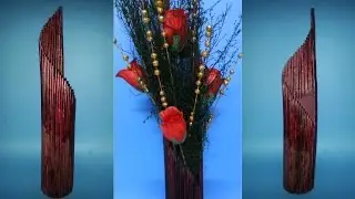 How to make a flower vase