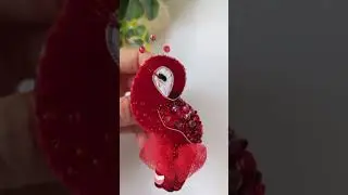 брошь-птица
