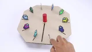 Real Life Among Us Impostor Cardboard Game
