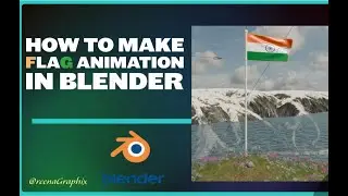India's 3D flag animation #IndependenceDay #3DAnimation #Blender #ProudToBeIndian