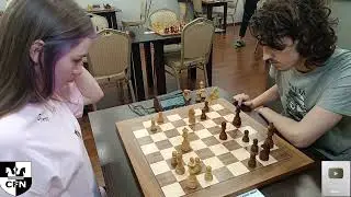WFM Fatality (2029) vs S. Kamaev (2099). Chess Fight Night. CFN. Blitz