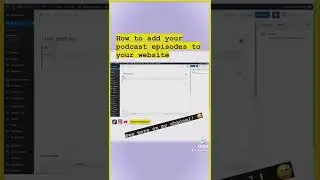 How to Add Buzzsprout Podcasts to Your WordPress Posts and Pages | Embed your podcast Episodes!