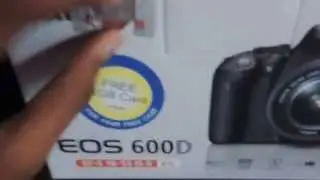 Canon EOS 600D or Rebel T3i Unboxing (Kit Lens 18-55mm)