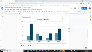 Part 2 - How to insert a Graph (chart) into Google Docs