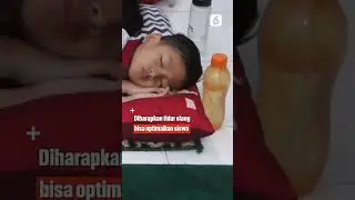 SD di Sidoarjo 'Paksa' Muridnya Tidur Siang 