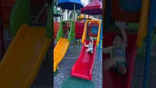 Something strange happened at the playground 