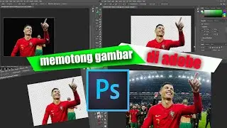 CARA MEMOTONG GAMBAR DI PHOTOSHOP #JANGBILL