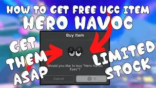 [🔥FREE UGC] HOW TO GET FREE UGC ITEM IN HERO HAVOC - ROBLOX