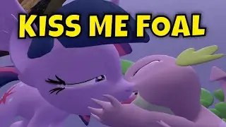 MY LITTLE PONY FRIENDSHIP IS MESSED UP SPIKE PLAYS MARIO PARTY