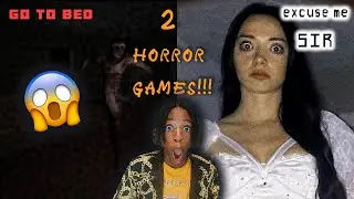 I GOT KIDNAPPED BY A DEMON!!!! (She Kinda Bad tho) || 2 Horror Games