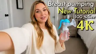 [4K] 🩷Complete Breast Pumping Course | Easy TutorialBreast Pumping Secrets for Better Results