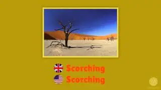 Weather adjectives vocabulary
