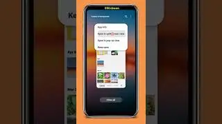 Use 2 Apps at Once Samsung split screen feature 
