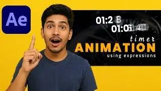 Time Animation Using Expressions in after effects 2023