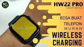 CHEAP SMARTWATCH CAN WIRELESS CHARGING | UNBOXING AND REVIEW HW22 PRO