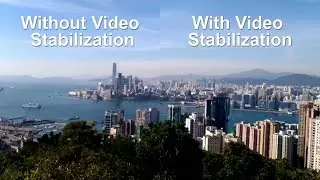 Google Photos 2.13 Video Stabilization SplitScreen Comparison