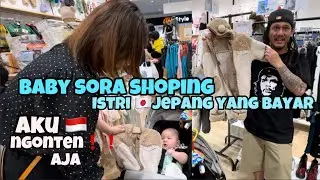 Aku & baby sora dan istri jepang’ kami ke mall