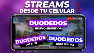 STREAM desde tu CELULAR con ALERTAS (Sin PC ni OBS) *Con multistream gratis*